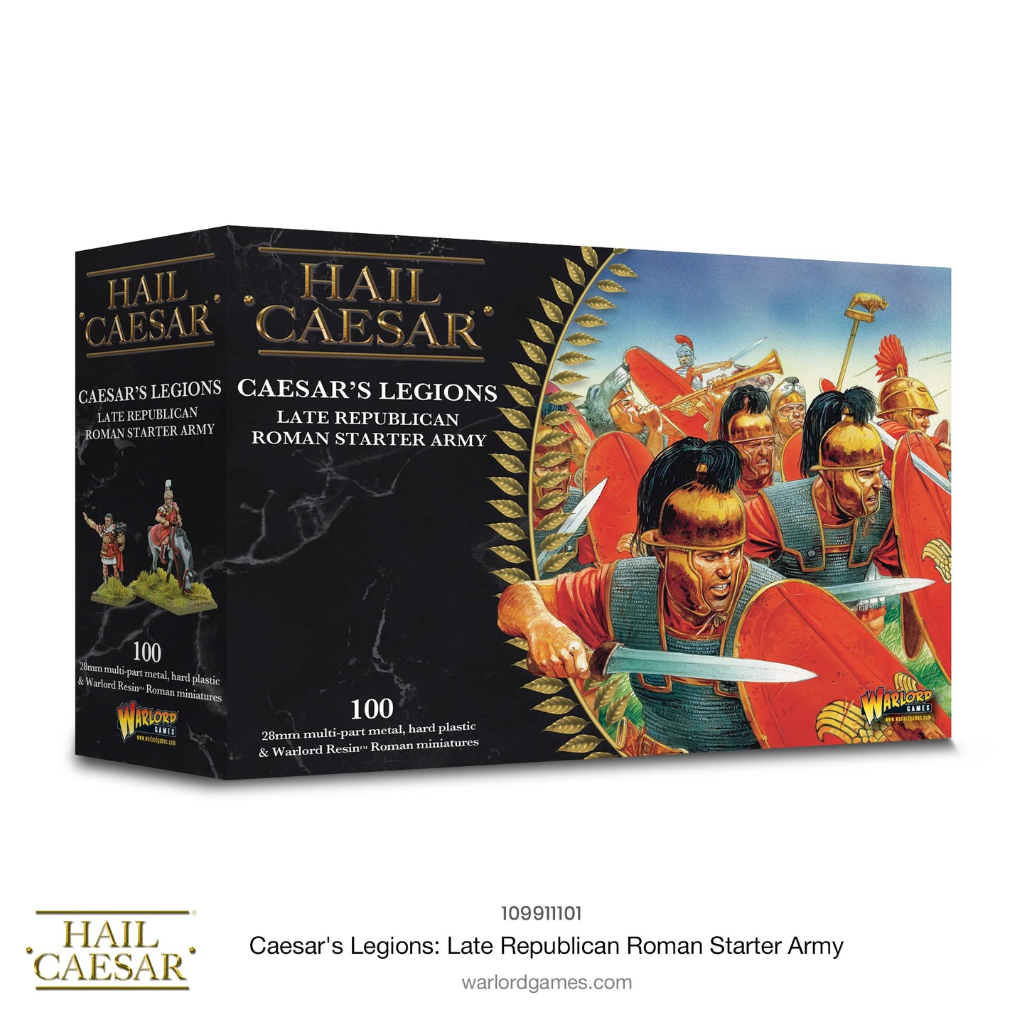 Hail Caesar - Caesar's Legions: Late Republican Roman Starter Army - 28mm Scale - Warlord Games
