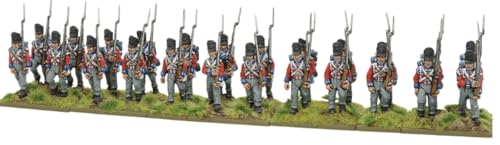 Waterloo - Black Powder 2nd Edition Starter Set by Warlord Games - 28mm Highly Detailed Napoleonic Era Miniatures for Table-top Wargaming