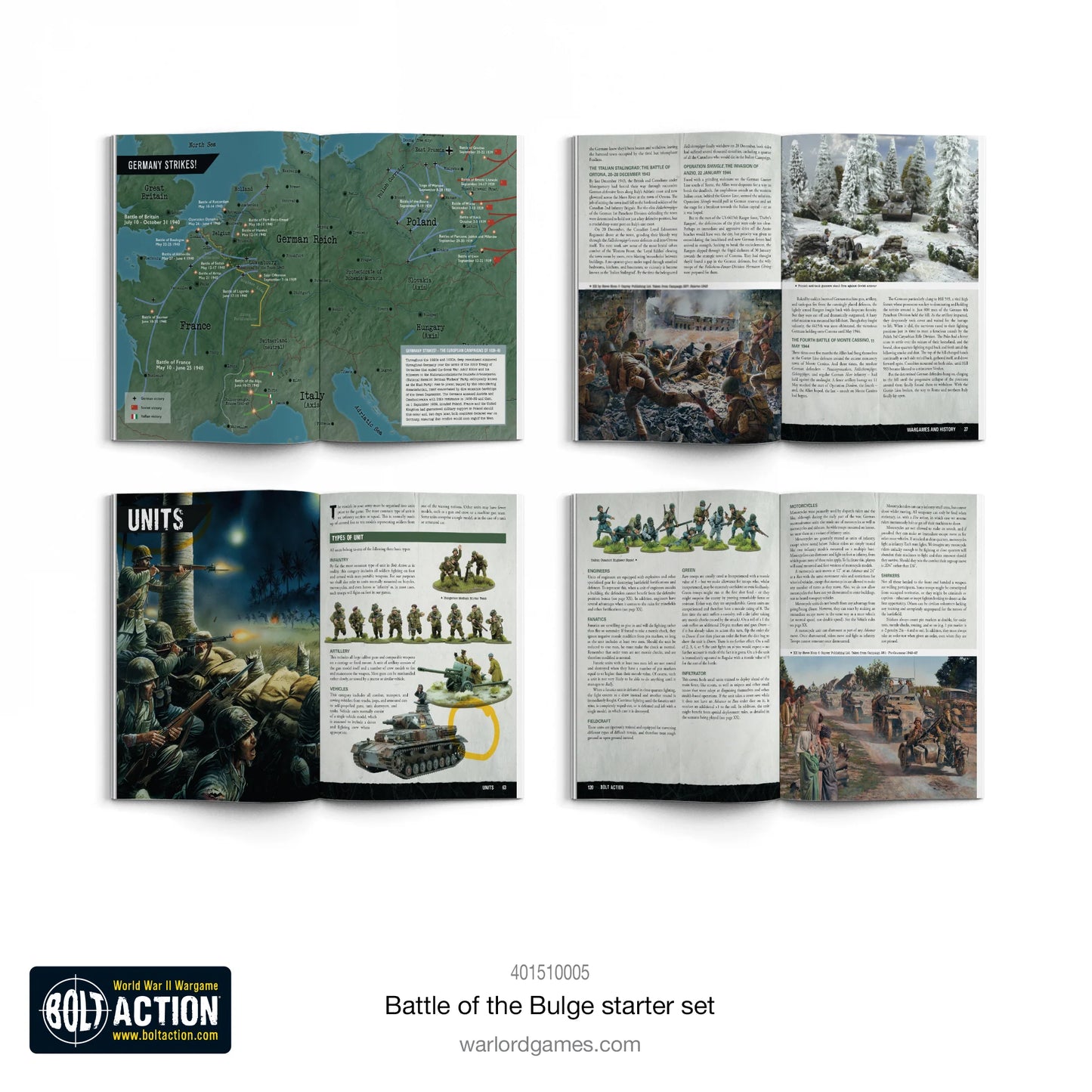 Bolt Action 3rd Edition Starter Set - Battle of the Bulge - Warlord Games