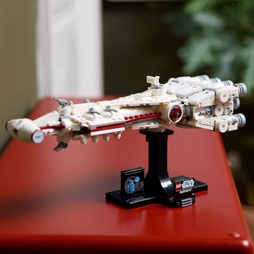 LEGO 75376 Star Wars Tantive IV Set, Collectible 25th Anniversary Starship Model Kit for Adults to Build, Iconic Vehicle from A New Hope, Memorabilia Home, Office Décor Gifts for Men, Women & Fans 75376