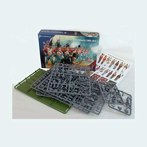 Perry Miniatures - British Napoleonic Line Infantry 1808-15 40x28mm Figures - BH1