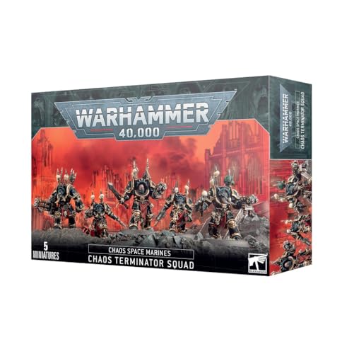 Games Workshop - Warhammer 40,000 - Chaos Space Marines : Chaos Terminator Squad
