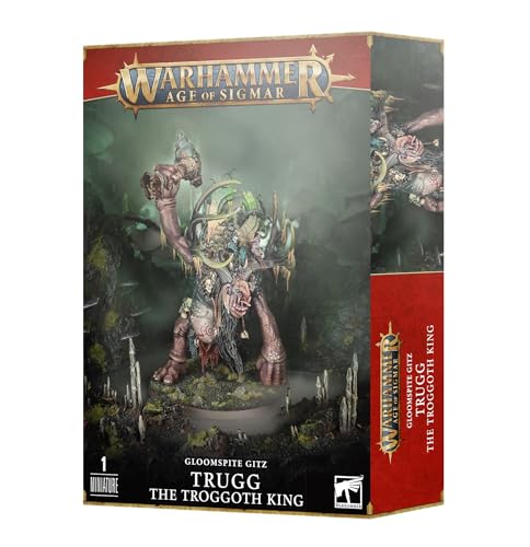 Games Workshop - Warhammer Age of Sigmar - Gloomspite Gitz : Trugg the Troggoth King