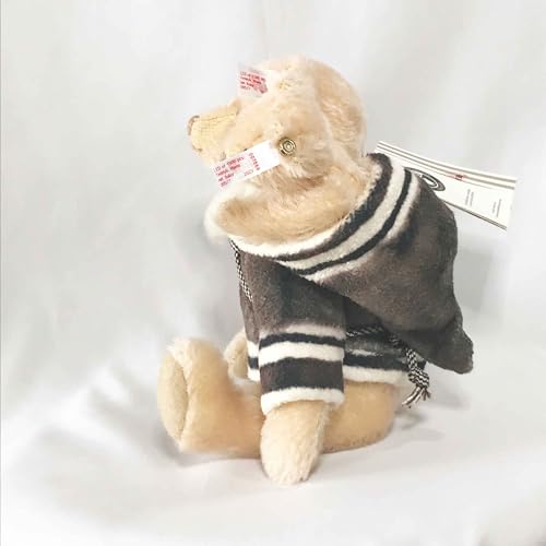Steiff 007569 - Mama Teddy Bear with Baby - 23cm Mohair Cream -Limited Edition