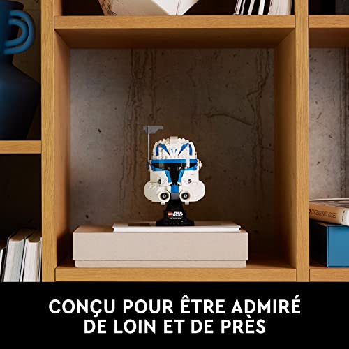 LEGO 75349 Star Wars Captain Rex Helmet Set, The Clone Wars Collectible for Adults, 2023 Series Model Collection