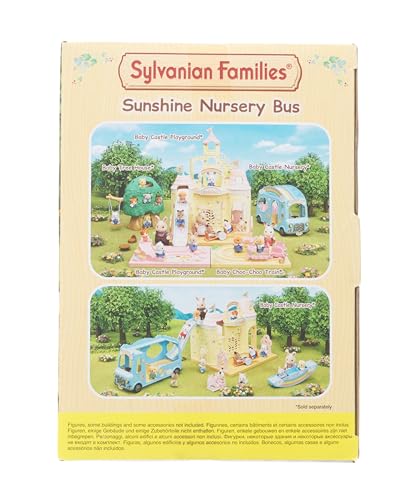 Sylvanian Families 5317 - Sunshine Nursery Bus Playset - Age 3+