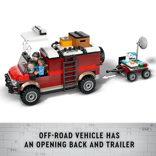 LEGO 76965 Jurassic World Dinosaur Missions: Stegosaurus Discovery Toy Set for 6 Plus Year Old Boys and Girls, with a Dino Figure