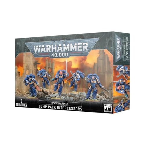 Games Workshop - Warhammer 40,000 - Space Marines : Jump Pack Intercessors FBA