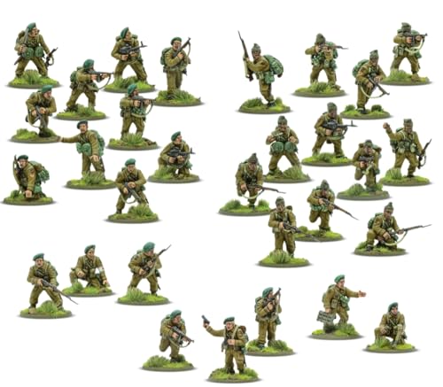Bolt Action - British Army & Inter-Allied Commandos - 28mm Scale - Warlord Games