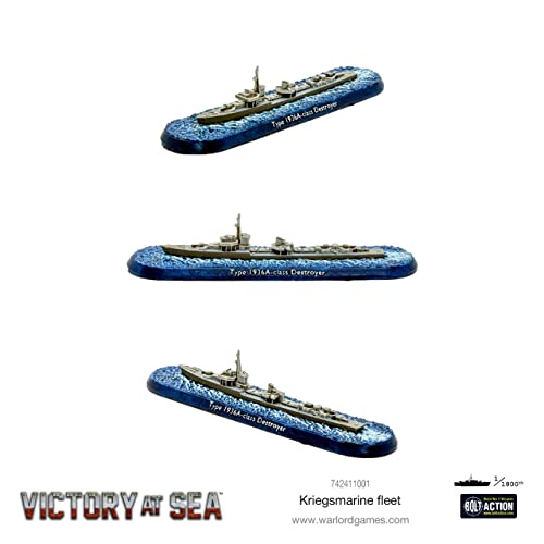 Victory At Sea - German Kriegsmarine Fleet Box - Warlord Games