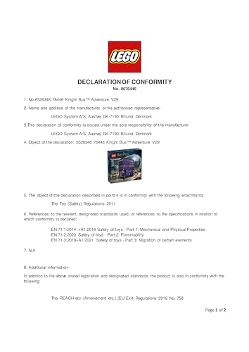 LEGO 76446 Harry Potter Knight Bus Adventure with 5 Collectible Minifigures plus Accessories incl. Wands