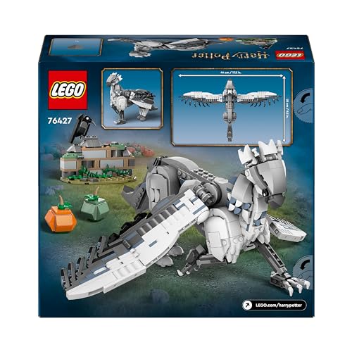 LEGO 76427 Harry Potter Buckbeak, Hippogriff Toy, Magical Creature Figure, Collectible, Creative Kids’ Bedroom Decoration, Wizarding World Gift Idea for 9 Plus Year Old Boys, Girls and Fans 76427
