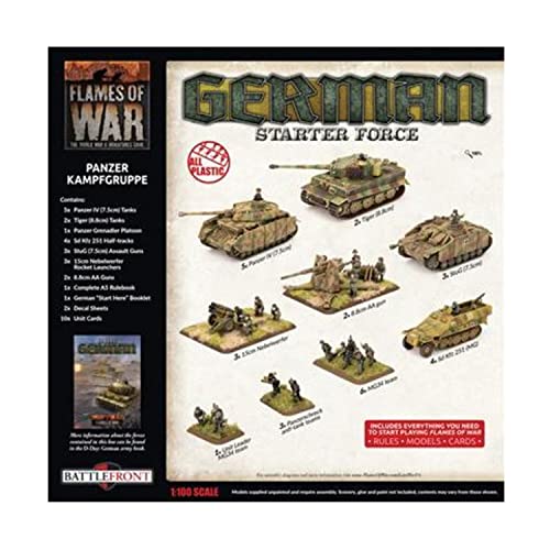 Flames of War - German Panzer Kampfgruppe - Starter Force - GEAB18