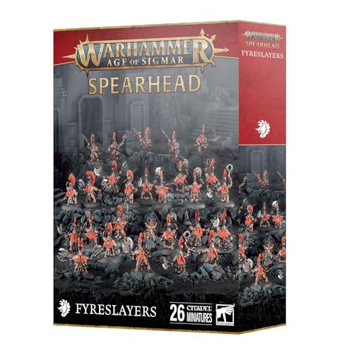 Games Workshop - Warhammer - Age of Sigmar - Spearhead : Fyreslayers (2024)