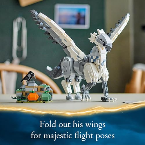 LEGO 76427 Harry Potter Buckbeak, Hippogriff Toy, Magical Creature Figure, Collectible, Creative Kids’ Bedroom Decoration, Wizarding World Gift Idea for 9 Plus Year Old Boys, Girls and Fans 76427