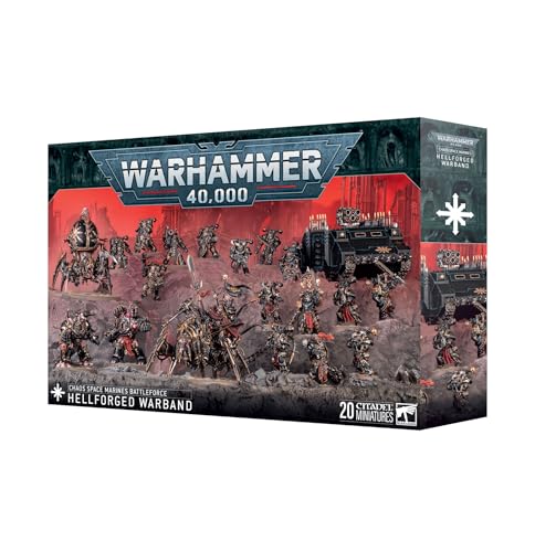 Chaos Space Marines : Battleforce - Hellforged Warband - Warhammer 40K - Games Workshop