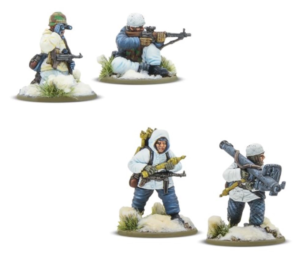 Bolt Action - Fallschirmjager Winter Starter Army - 28mm Scale - Warlord Games