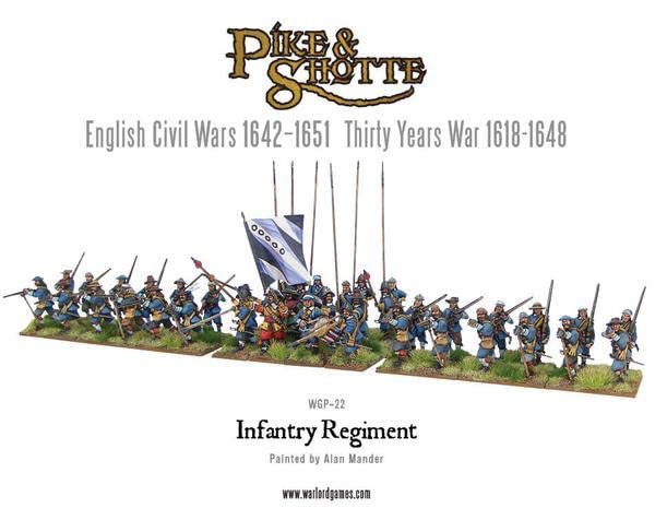 Pike & Shotte - For King & Country - 28mm Miniature Starter Set by Warlord Games