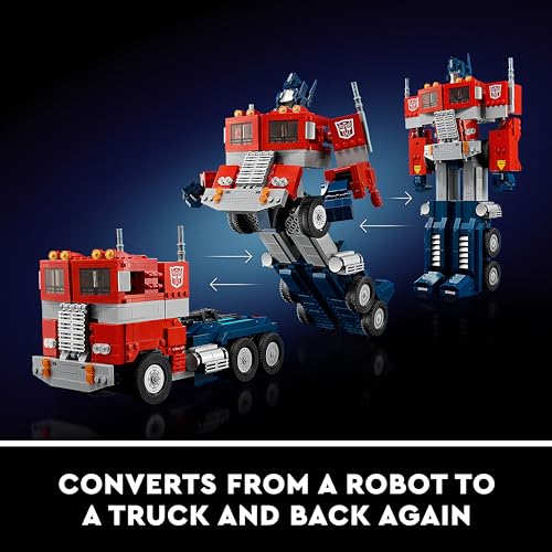 LEGO 10302 Icons Optimus Prime Transformers Figure
