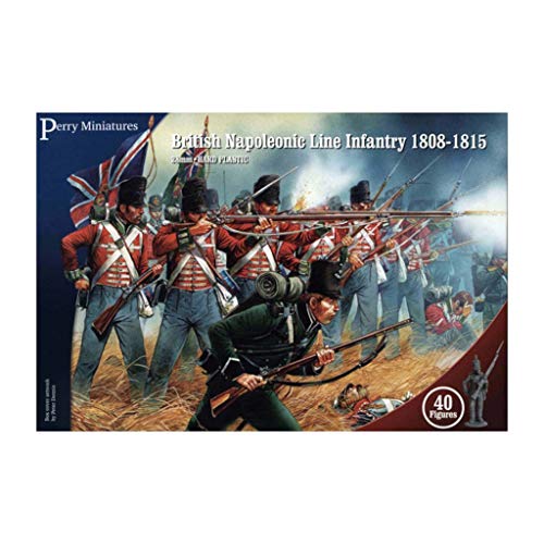 Perry Miniatures - British Napoleonic Line Infantry 1808-15 40x28mm Figures - BH1