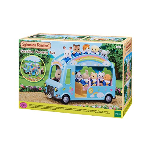 Sylvanian Families 5317 - Sunshine Nursery Bus Playset - Age 3+