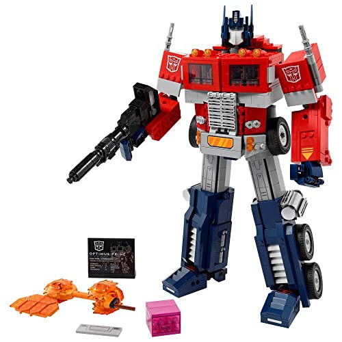 LEGO 10302 Icons Optimus Prime Transformers Figure