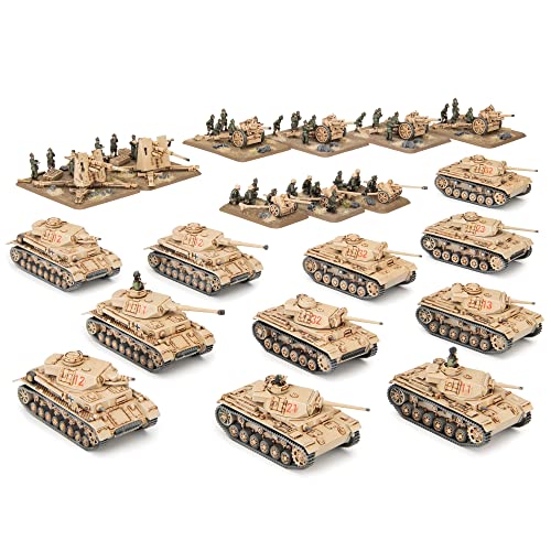 Flames of War - German Afrika Korps Army Deal - Dak Panzer Company - GEAB22