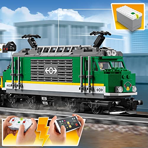 LEGO 60198 City Cargo Train Set Battery Powered Engine
