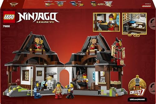 LEGO 71858 NINJAGO Four Weapons Blacksmith 15th Anniversary - Ninja House with Collectible Minifigure