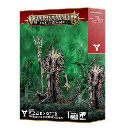 Games Workshop - Warhammer - Age of Sigmar - Skaven : Vizzik Skour Prophet of the Horned Rat