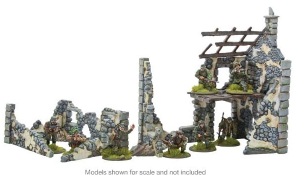Bolt Action - Ruined Hamlet - Warlord Games