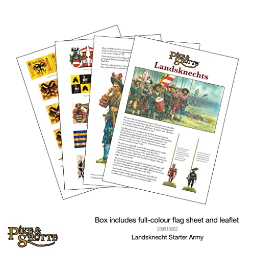 Pike and Shotte - Landsknecht Starter Army - 28mm - Warlord Games
