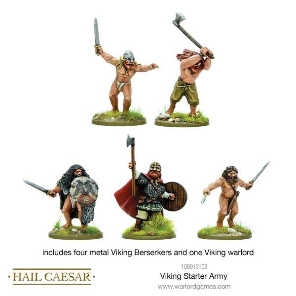 Hail Caesar - Viking Starter Army - 28mm Scale - Warlord Games