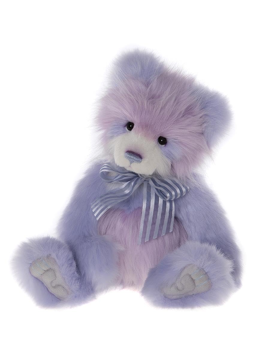 Charlie Bears Birthday Cake Plush Teddy Bear, Limited in Production, Stuffed, Fully Jointed, Collectable Gift