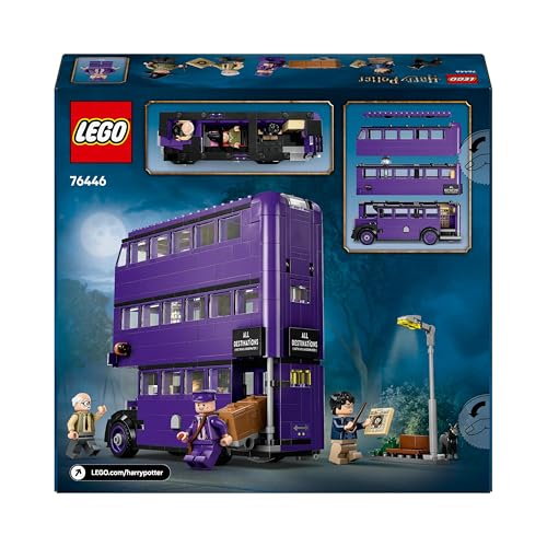 LEGO 76446 Harry Potter Knight Bus Adventure with 5 Collectible Minifigures plus Accessories incl. Wands