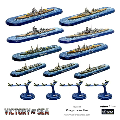 Victory At Sea - German Kriegsmarine Fleet Box - Warlord Games
