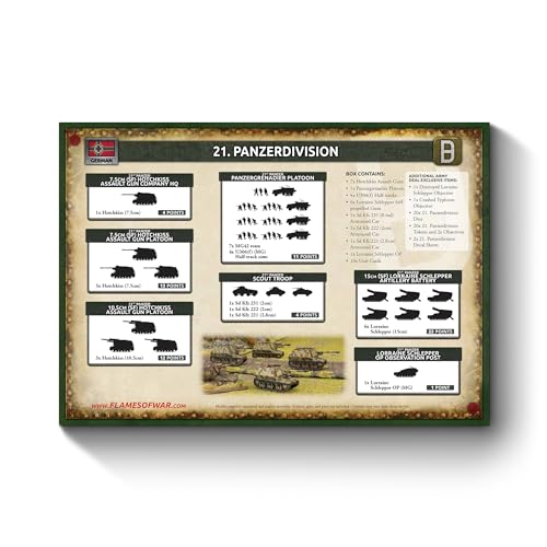 Flames of War - GEAB27 - German 21st Panzerdivision Army Deal