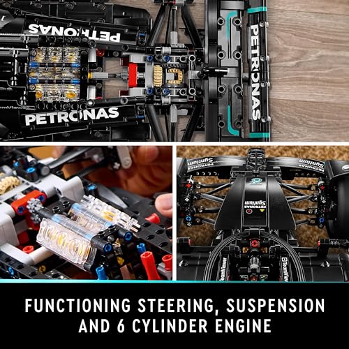 LEGO 42171 Technic Mercedes-AMG F1 W14 E Performance Race Car Building Set, Scale Model Kit for Adults to Build, Collectible Home or Office Décor, Gifts for men, Women, Him or Her 42171
