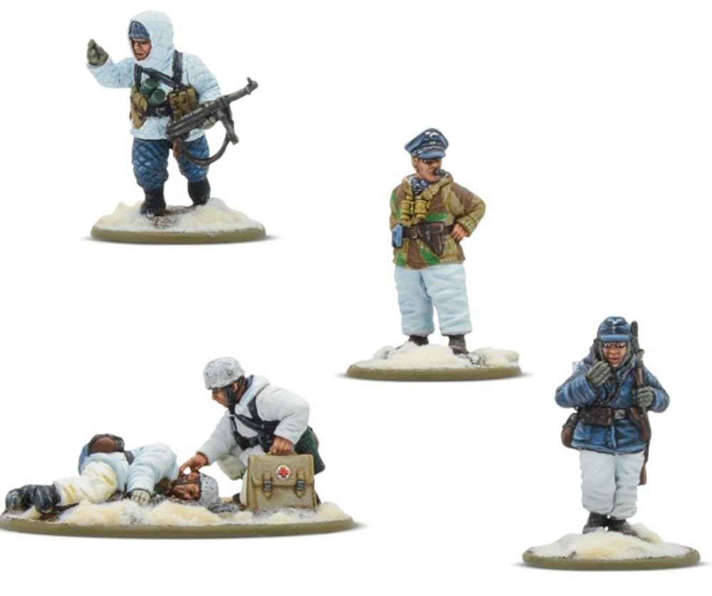 Bolt Action - Fallschirmjager Winter Starter Army - 28mm Scale - Warlord Games
