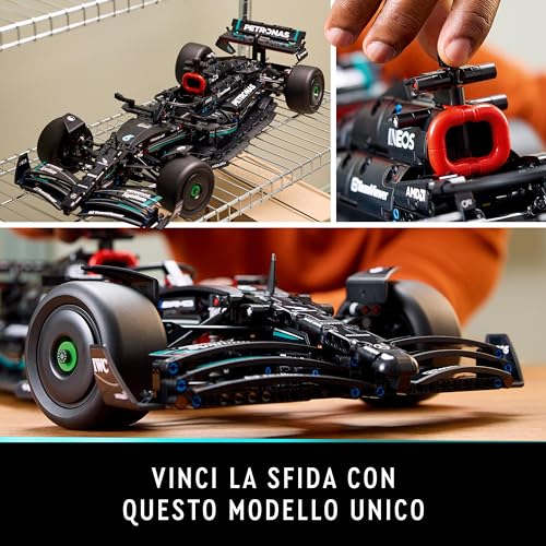 LEGO 42171 Technic Mercedes-AMG F1 W14 E Performance Race Car Building Set, Scale Model Kit for Adults to Build, Collectible Home or Office Décor, Gifts for men, Women, Him or Her 42171