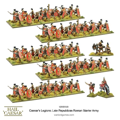 Hail Caesar - Caesar's Legions: Late Republican Roman Starter Army - 28mm - Warlord Games