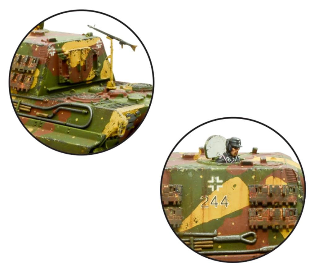 Bolt Action - German Jagdtiger Tank - 28mm Scale - Warlord Games