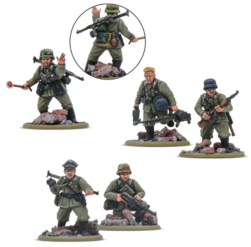 Bolt Action - German Army Veterans Infantry Platoon - 28mm Scale - Warlord Games