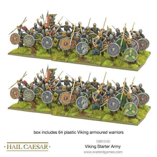 Hail Caesar - Viking Starter Army - 28mm Scale - Warlord Games