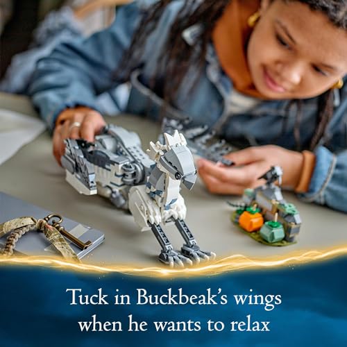 LEGO 76427 Harry Potter Buckbeak, Hippogriff Toy, Magical Creature Figure, Collectible, Creative Kids’ Bedroom Decoration, Wizarding World Gift Idea for 9 Plus Year Old Boys, Girls and Fans 76427