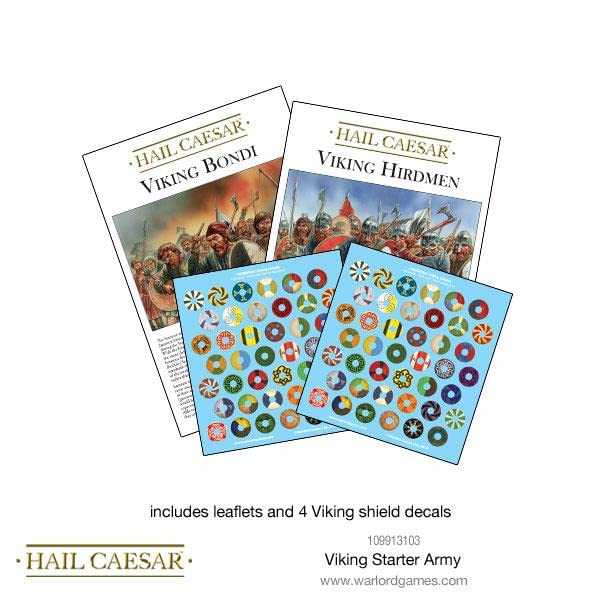 Hail Caesar - Viking Starter Army - 28mm Scale - Warlord Games