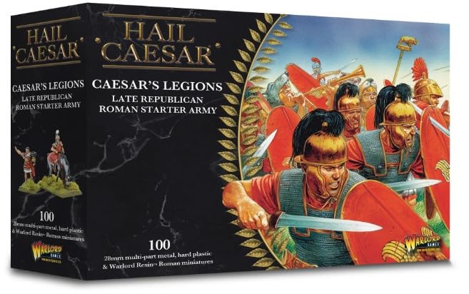 Hail Caesar - Caesar's Legions: Late Republican Roman Starter Army - 28mm - Warlord Games