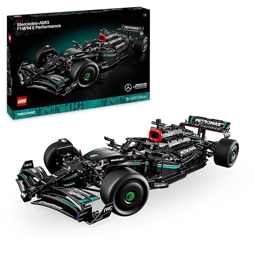 LEGO 42171 Technic Mercedes-AMG F1 W14 E Performance Race Car Building Set, Scale Model Kit for Adults to Build, Collectible Home or Office Décor, Gifts for men, Women, Him or Her 42171