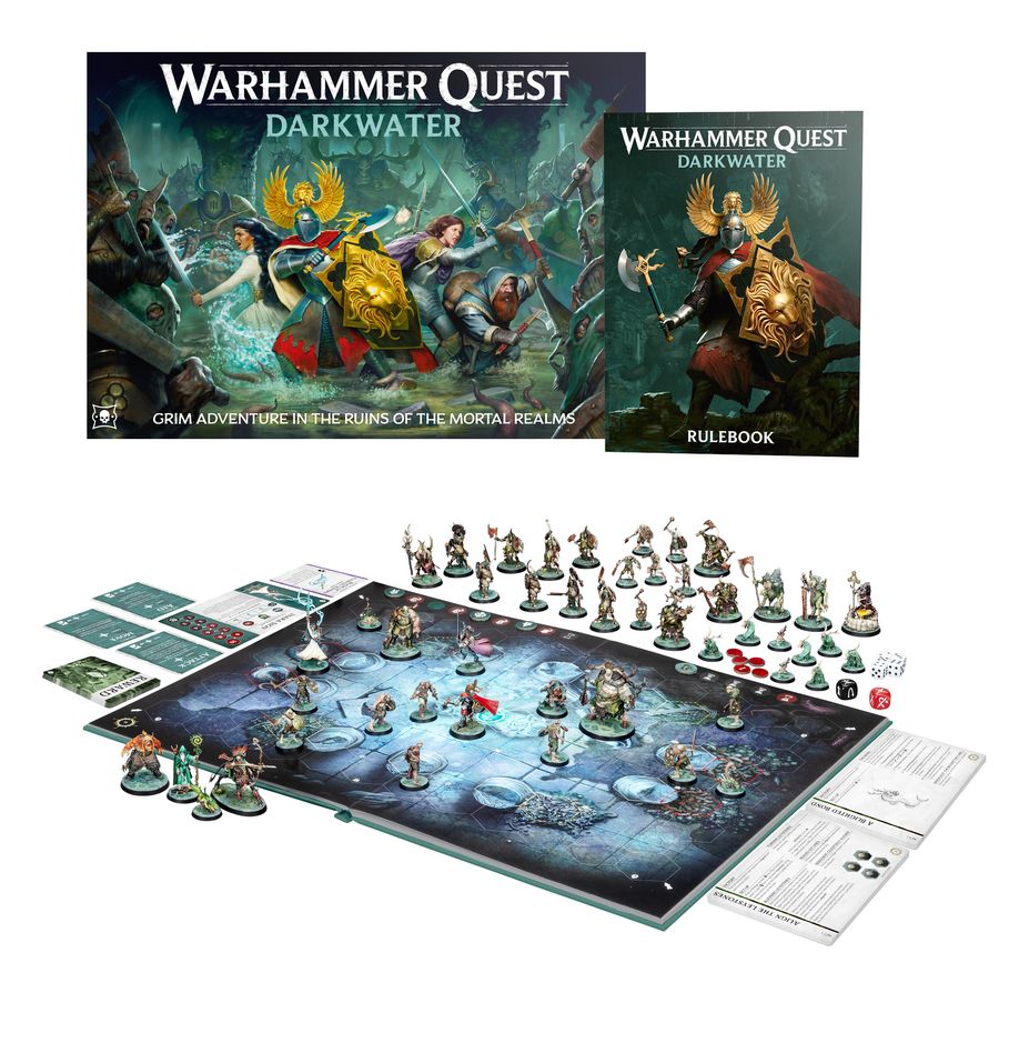 WARHAMMER QUEST : DARKWATER (ENGLISH) - Age of Sigmar - Games Workshop