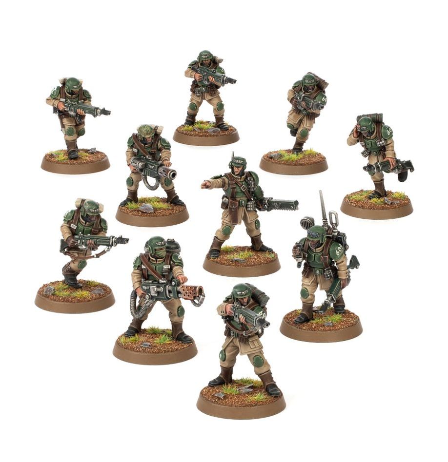 Astra Militarum : Cadian Shock Troops - Warhammer 40K - Games Workshop